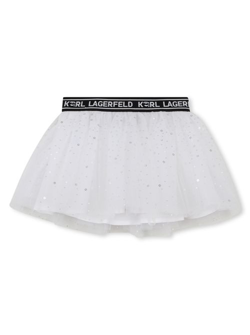 Completo gonna KARL LAGERFELD | Z30650GRIGIO ECRU